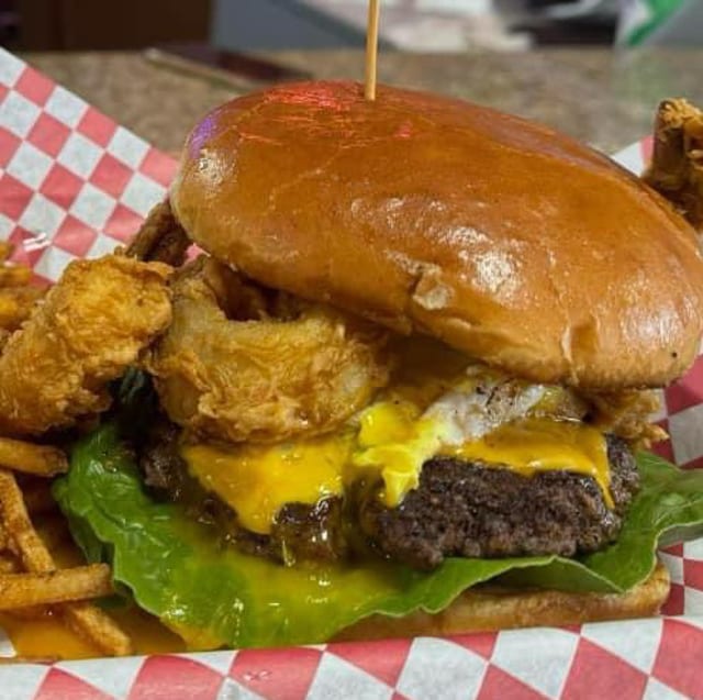 Spicy Burger.