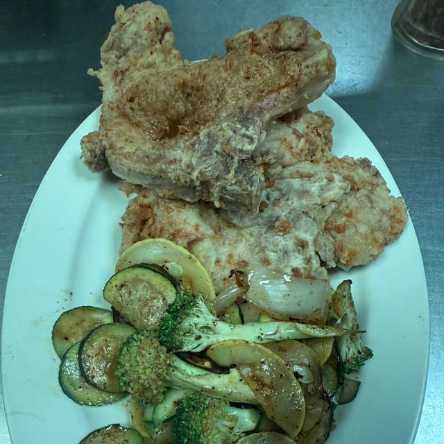 Fried Pork Chop.