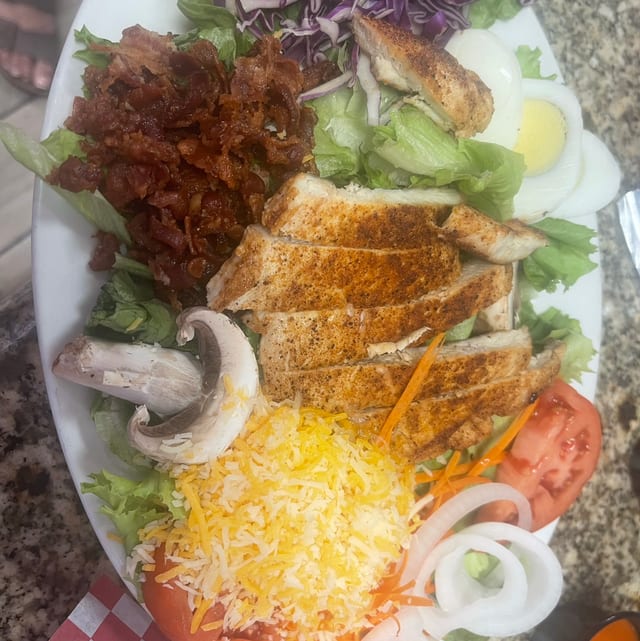 Grilled Chicken Salad.