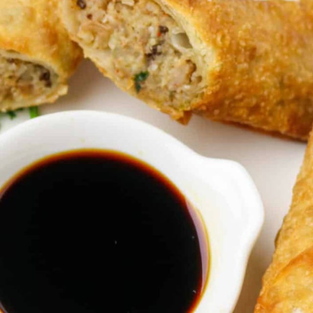 Boudin Egg Roll.